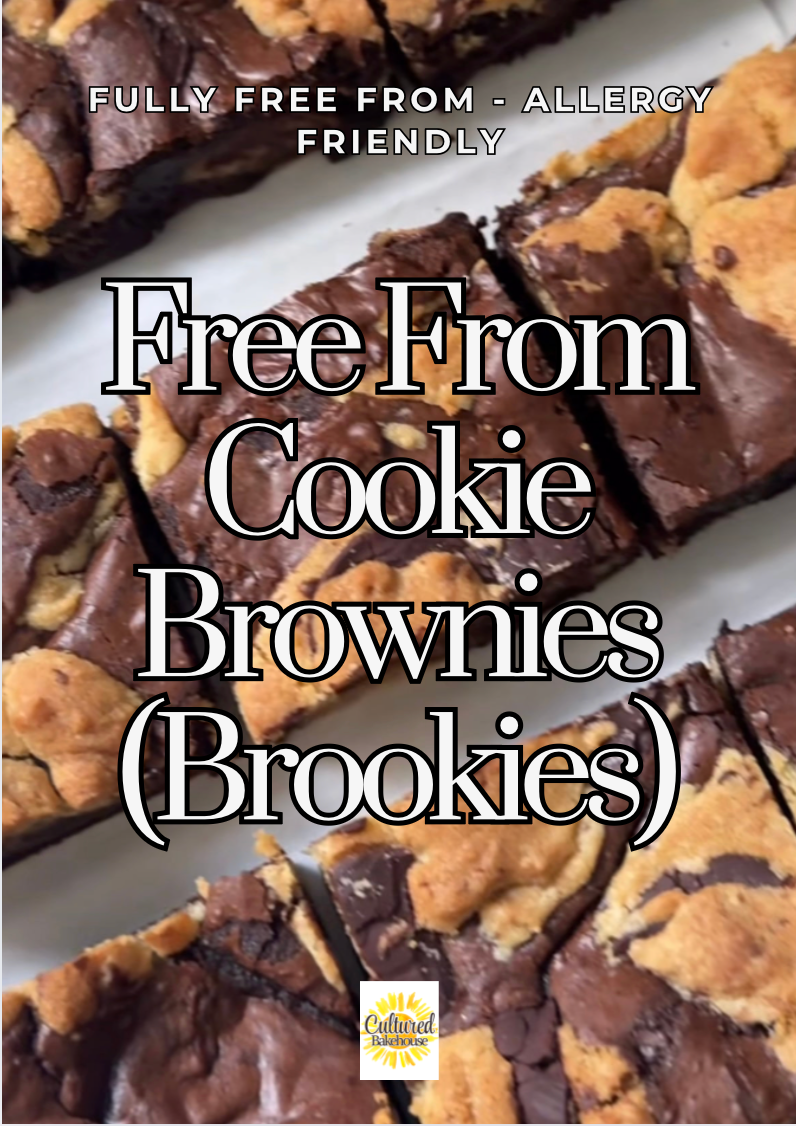 Allergy Friendly Brookie Recipe Card
