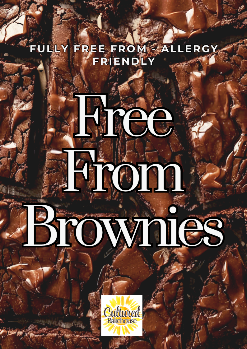 Free From Brownies Recipe Card