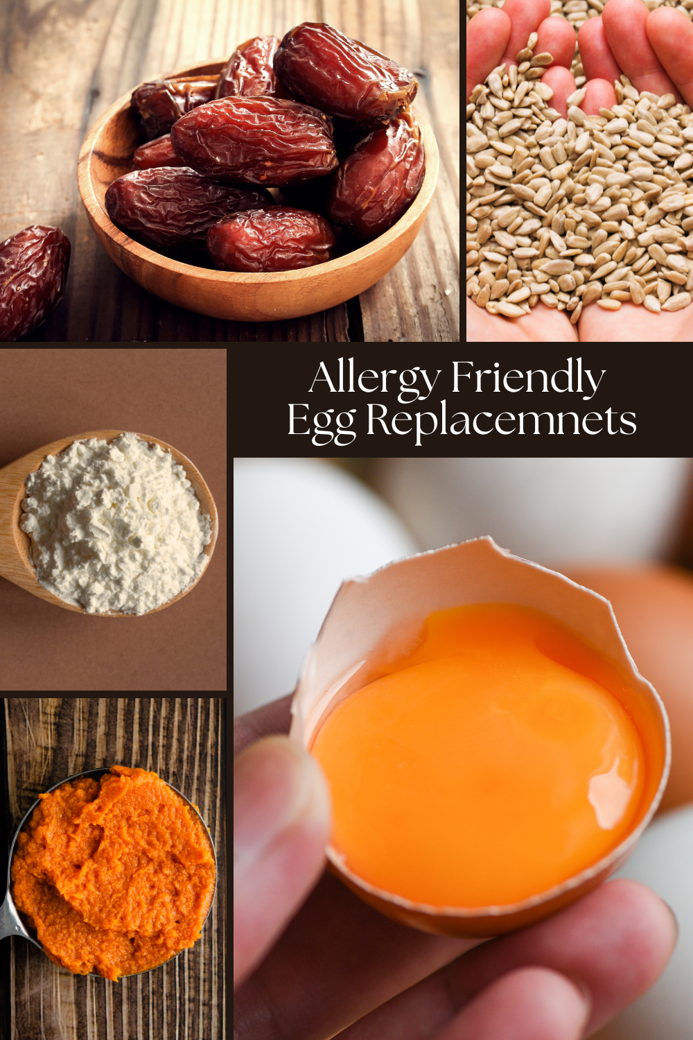 Allergy Friendly Egg Replacement List Resource