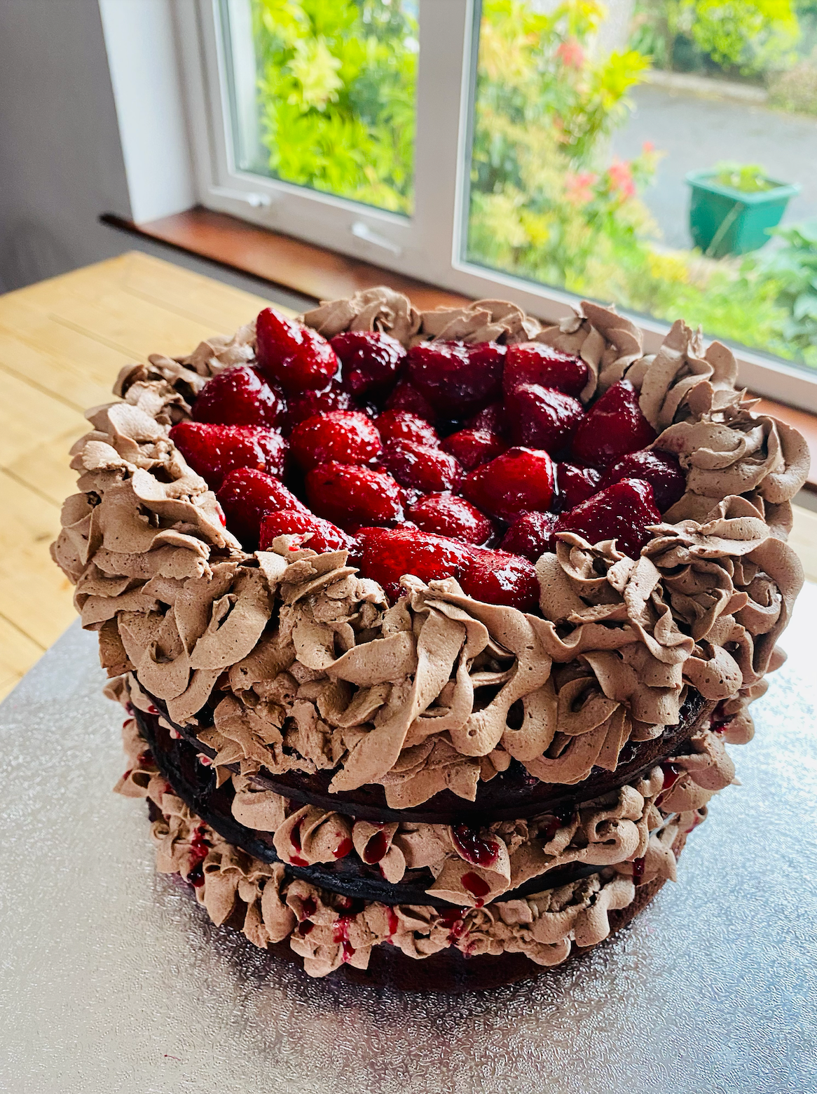 Berrylicious Chocolate Cake