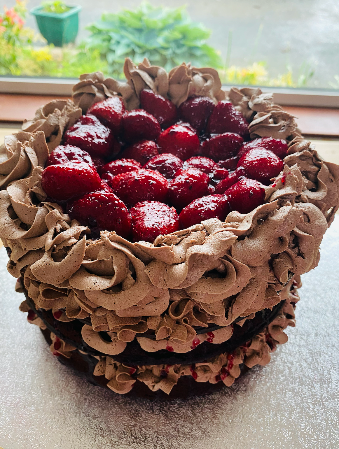 Berrylicious Chocolate Cake