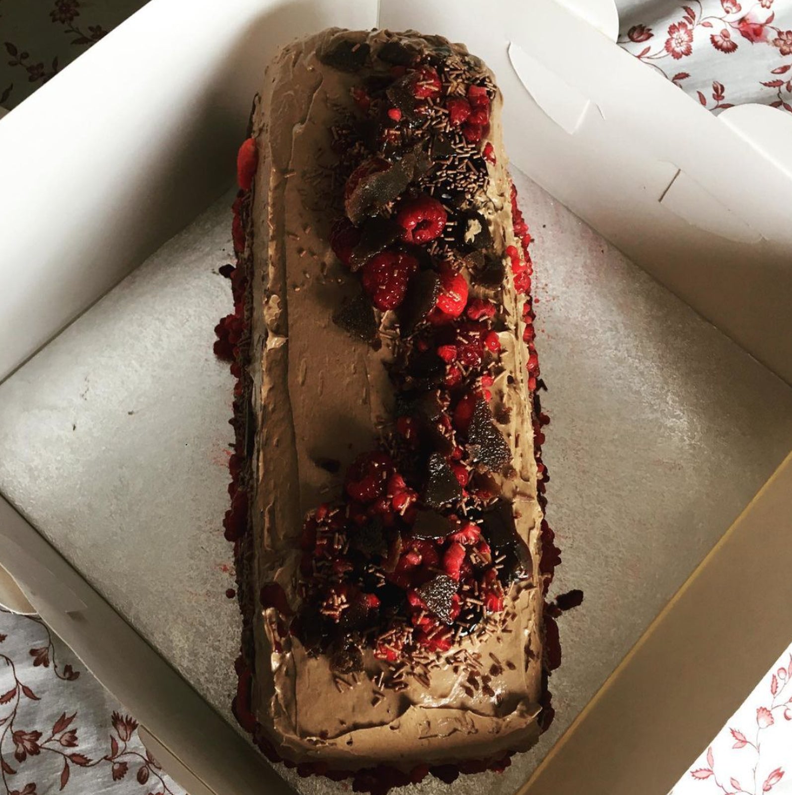 Chocolate Berry Coffee Cake - Cultured Bakehouse