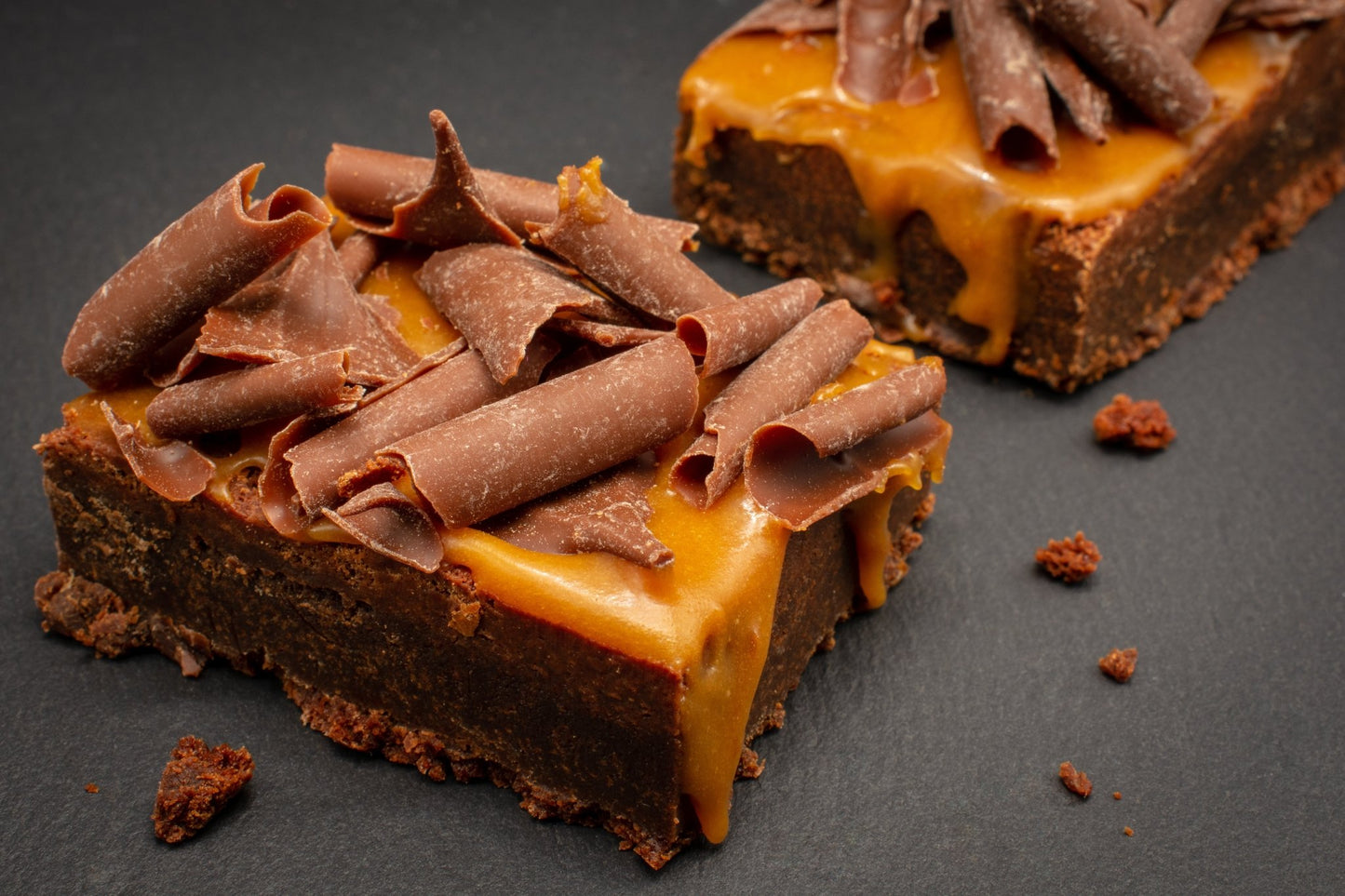 Salted Caramel Brownies - Cultured Bakehouse