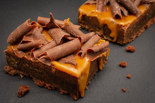 Salted Caramel Brownies - Cultured Bakehouse